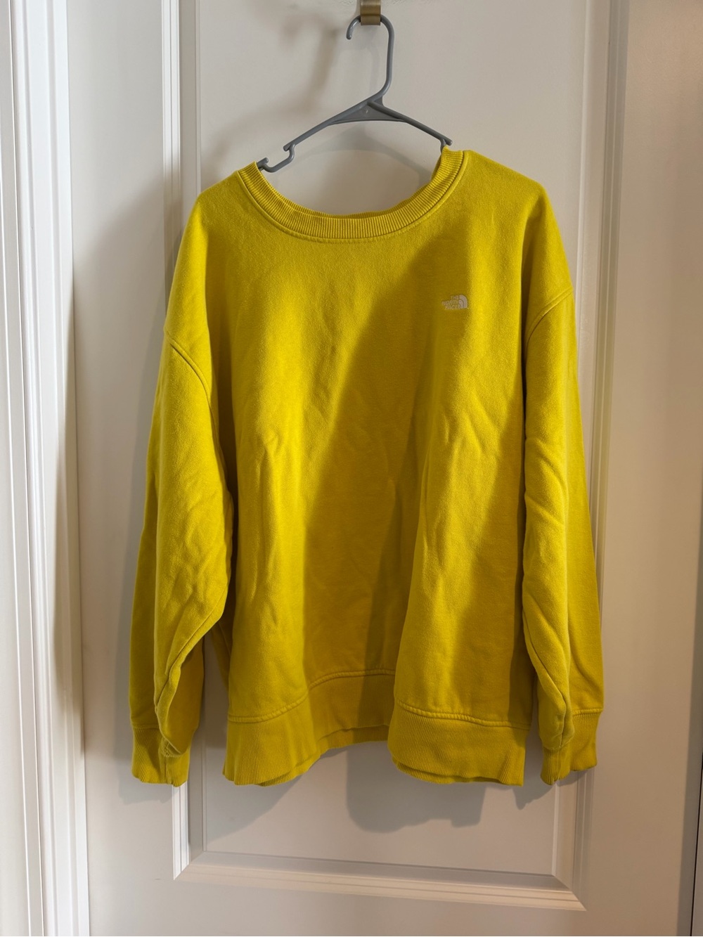 The North Face Women's Bright Yellow Crewneck Sweatshirt